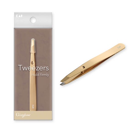 貝印 Givglow TWEEZERS CHAMPAGNEGOLD