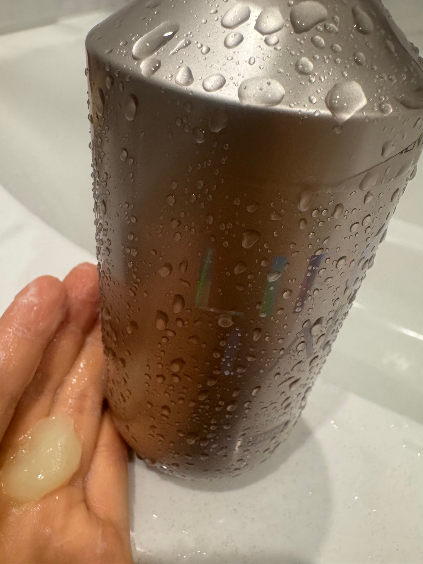 リポ ラボ ケラチンセラム ジェルモイスト シャンプー /トリートメントスリークリペア*/LIPO LABO/市販シャンプーを使ったクチコミ(4枚目)