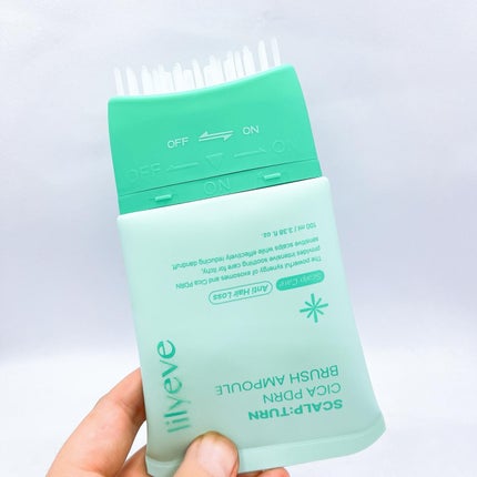 スカルプターンヘアアンプル/リリーイブ/頭皮ローションを使ったクチコミ(2枚目)