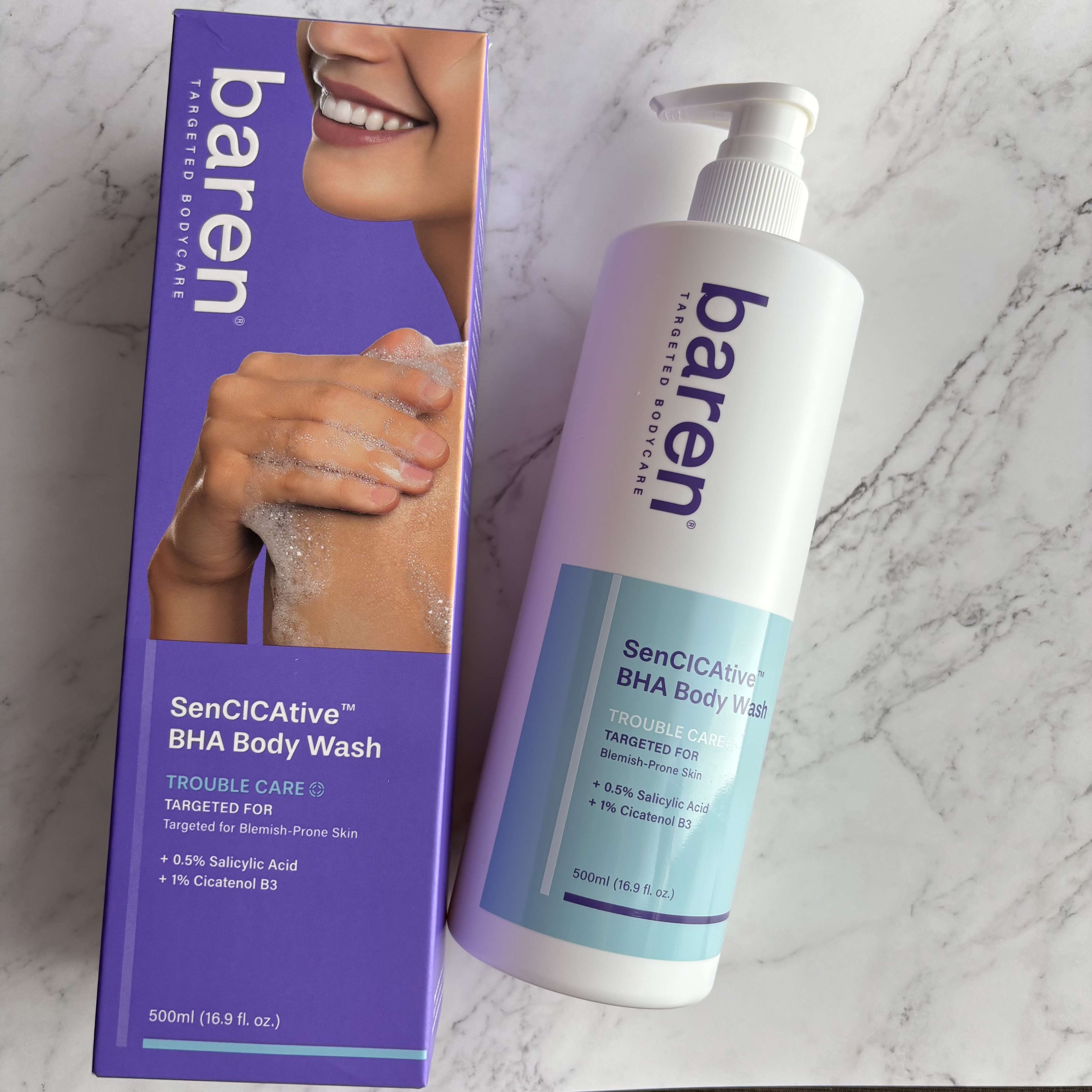 SenCICAtive BHA ボディウォッシュ/BAREN/ボディソープを使ったクチコミ（1枚目）