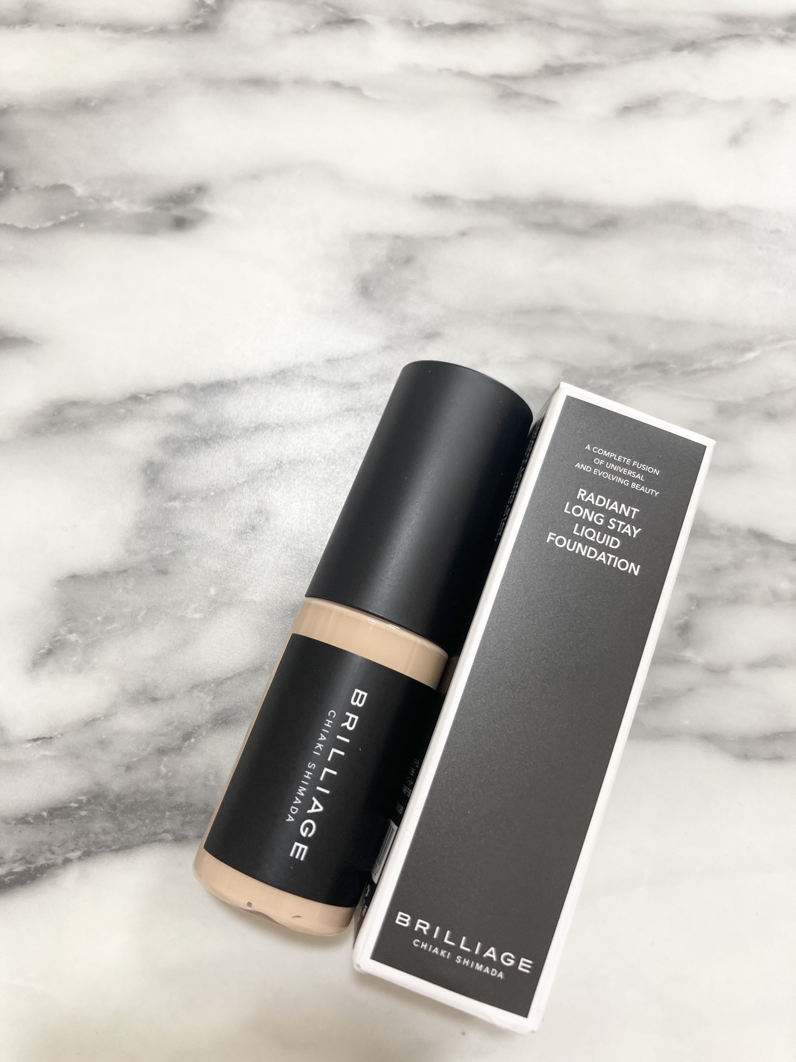 ラディアント　ロングステイ　リキッドファンデーション/ブリリアージュ/リキッドファンデーションを使ったクチコミ（1枚目）