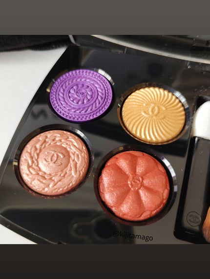 レ キャトル オンブル ブトン/CHANEL/アイシャドウパレットを使ったクチコミ(2枚目)