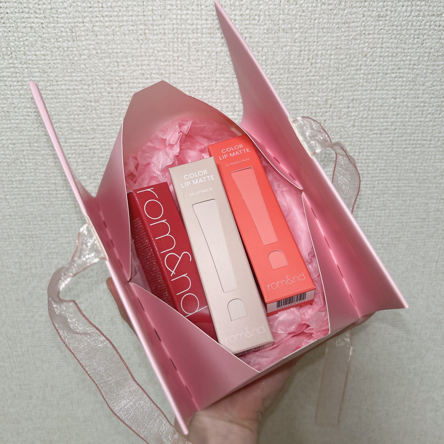 ザ ジューシーラスティングティント/rom&nd/リップティントを使ったクチコミ(6枚目)