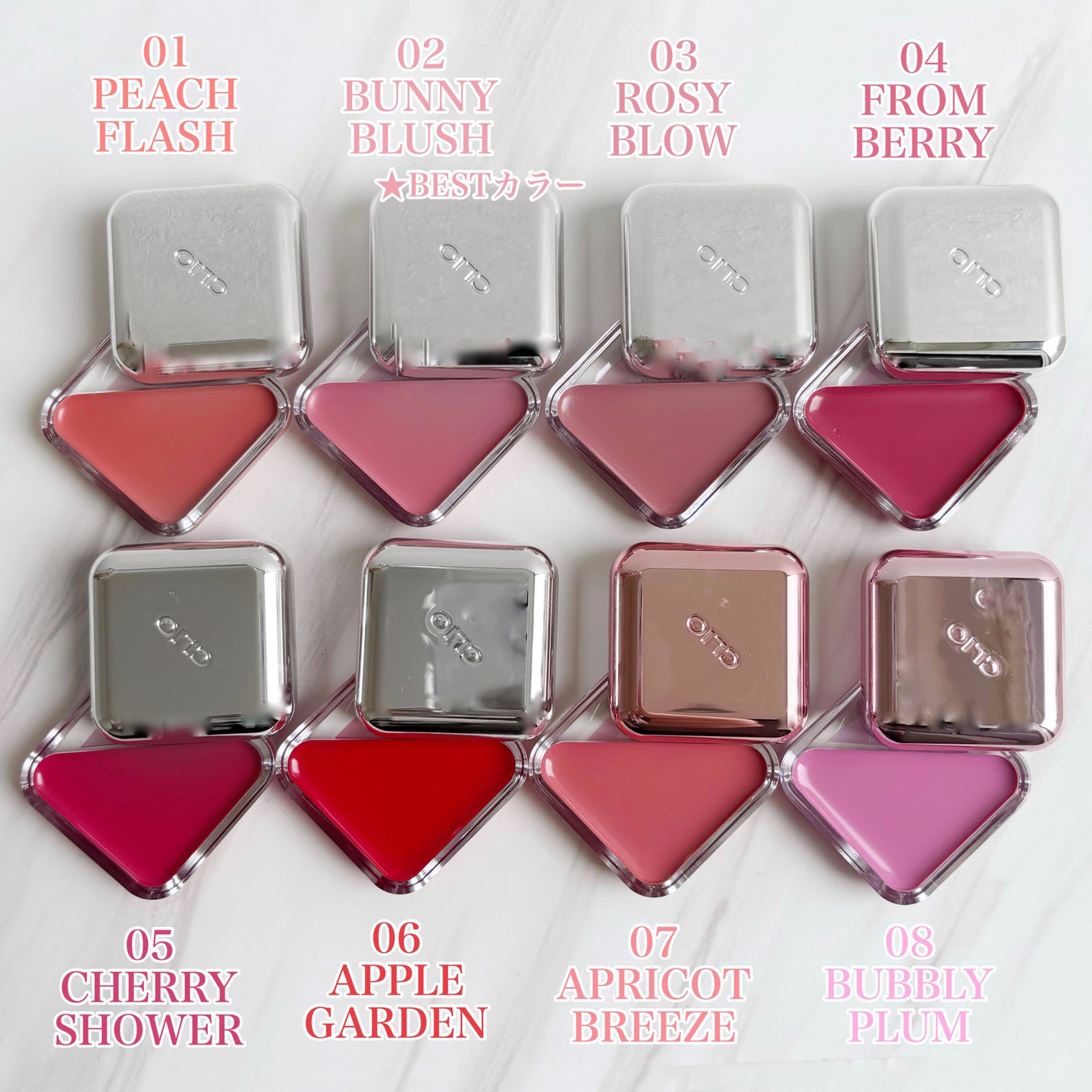 エッセンシャル リップチーク タップ/CLIO/ジェル・クリームチークを使ったクチコミ(2枚目)