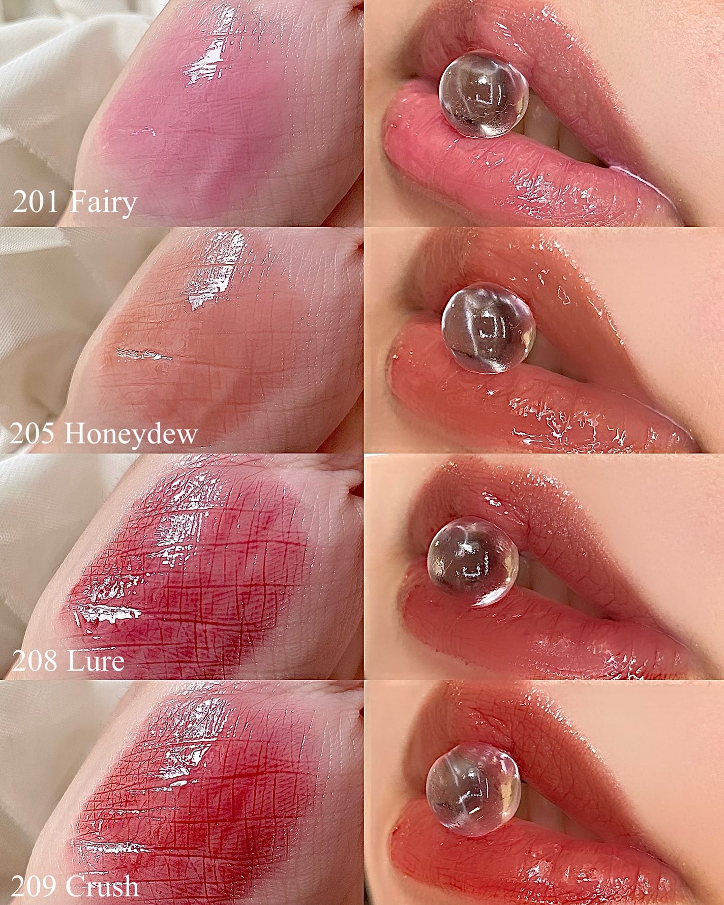 デュー ドロップ ティント/Coralhaze/リップティントを使ったクチコミ(3枚目)