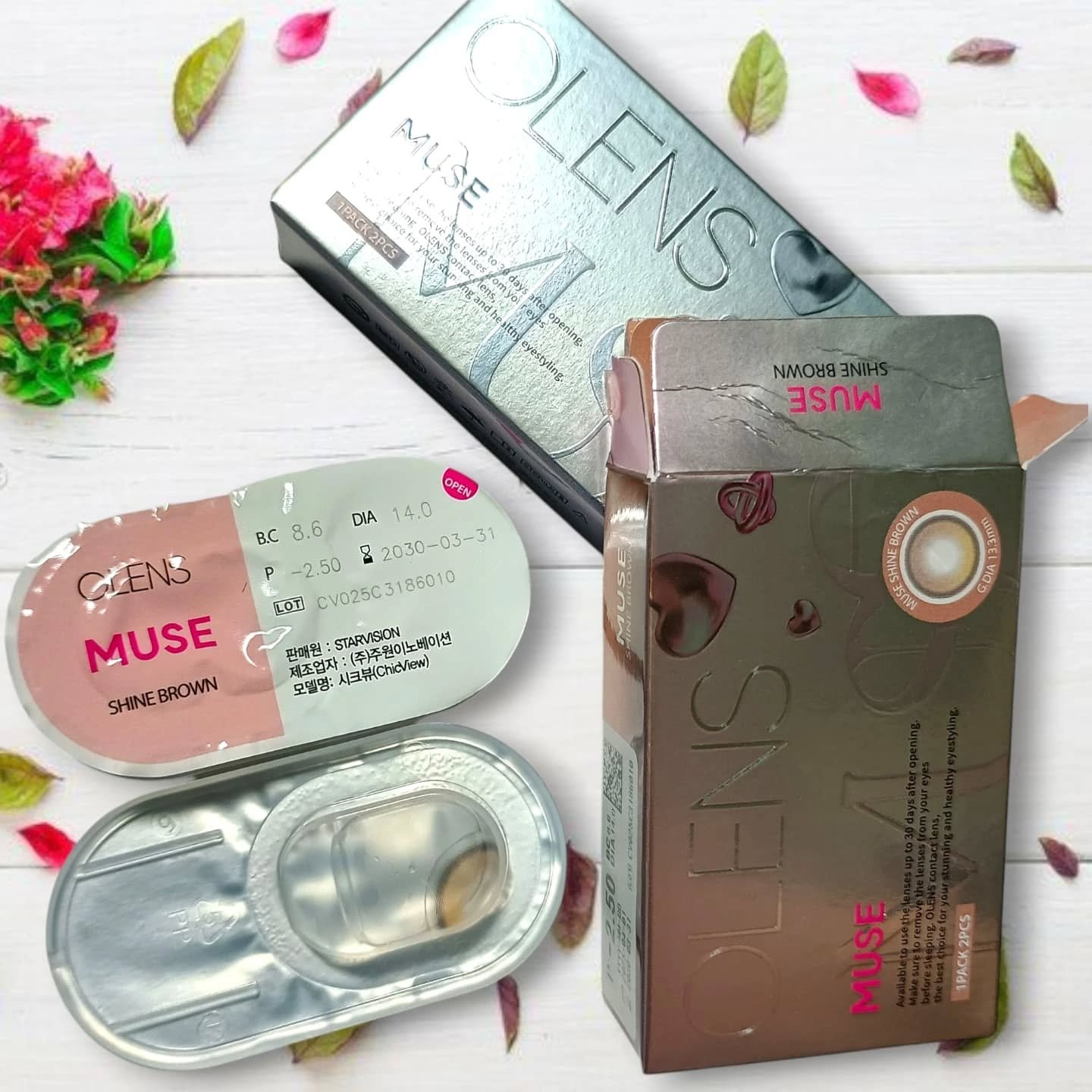 MUSE 1month/OLENS/１ヶ月（１MONTH）カラコンを使ったクチコミ（2枚目）