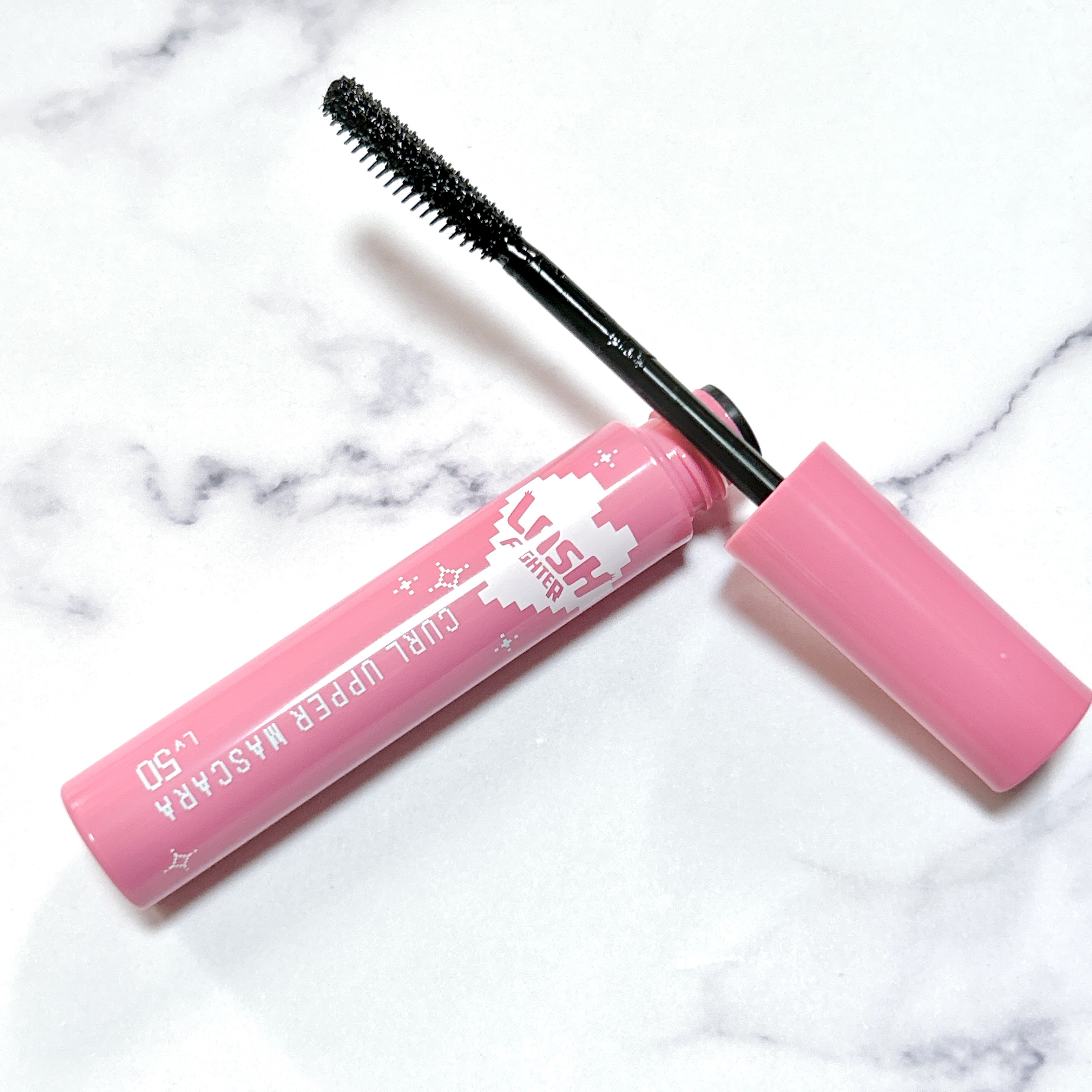 ラッシュファイター　カールアッパーマスカラ　Lv50/ラッシュファイター/マスカラを使ったクチコミ（2枚目）