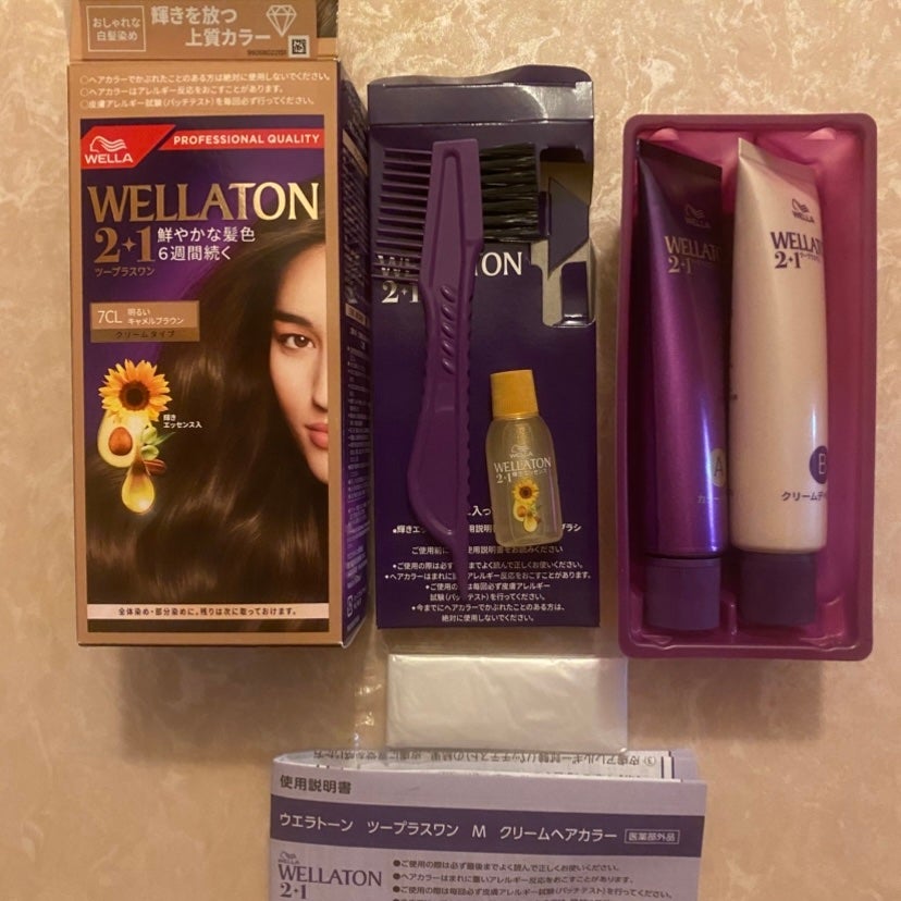ウエラトーン ツープラスワン クリームタイプ/ウエラ/ヘアカラーを使ったクチコミ(2枚目)