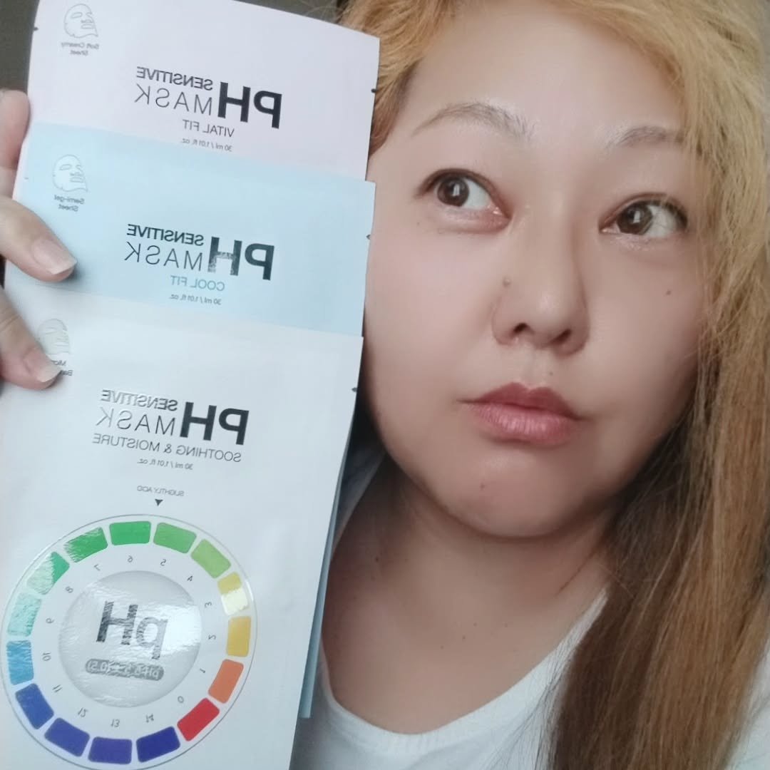 PHセンシティブマスクスージング＆モイスト/SAM'U/シートマスク・パックを使ったクチコミ（2枚目）