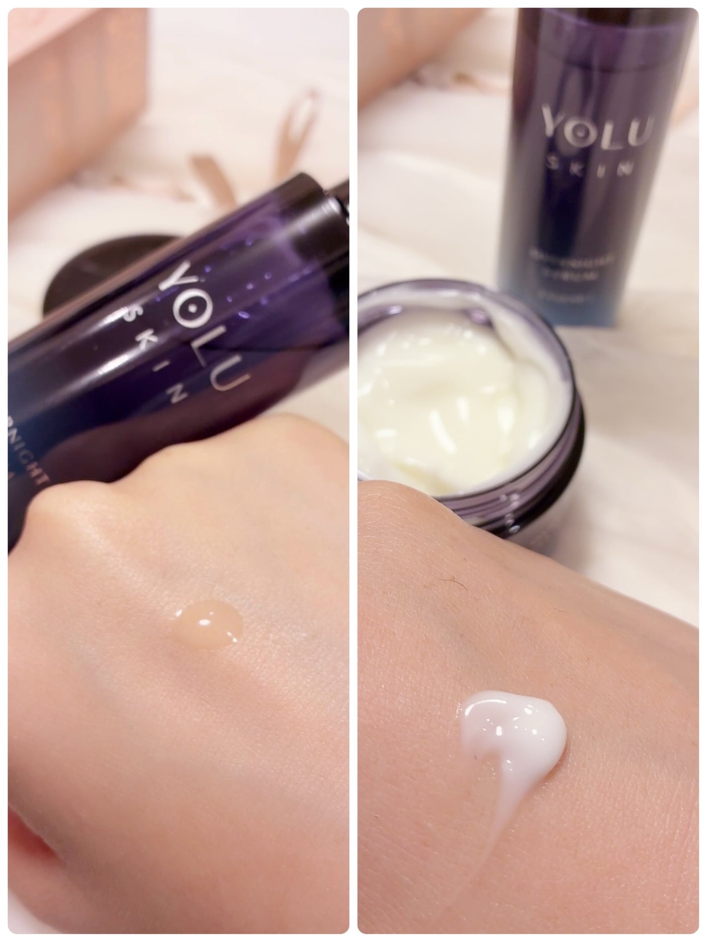 ヨル スキン オーバーナイトセラム モイスト/YOLU/美容液を使ったクチコミ(5枚目)