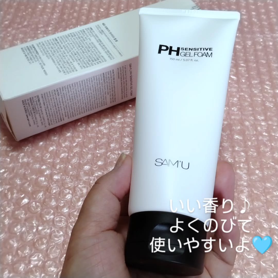 PHセンシティブジェルフォーム/SAM'U/その他洗顔料を使ったクチコミ（1枚目）
