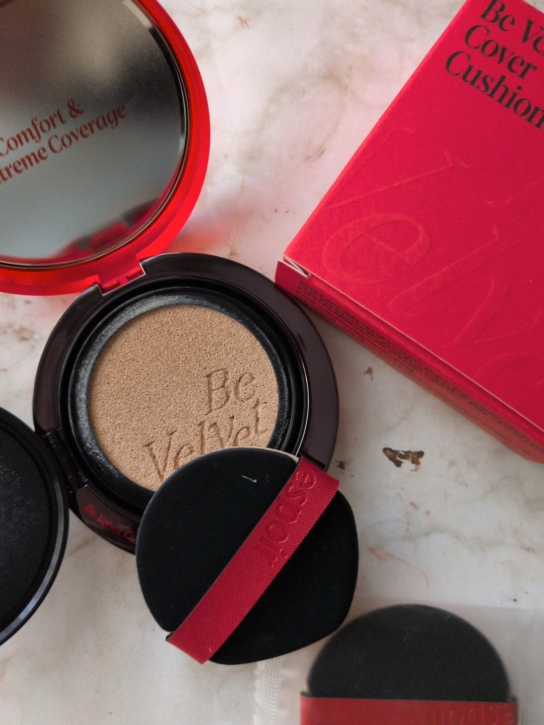 ビーベルベットカバークッション/espoir/クッションファンデーションを使ったクチコミ(2枚目)