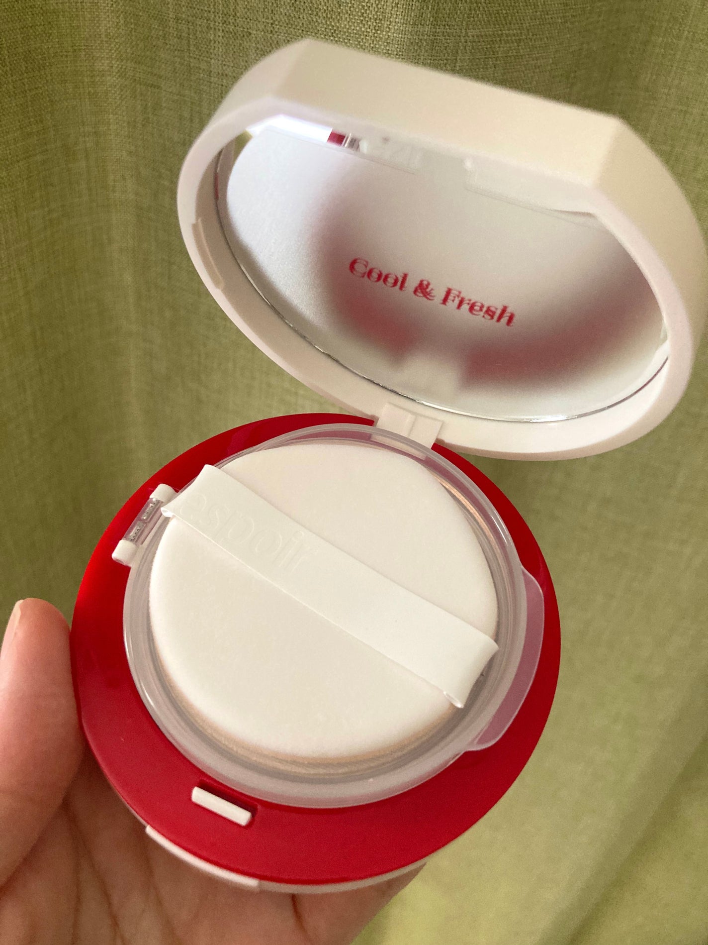 ビーベルベットカバークッション/espoir/クッションファンデーションを使ったクチコミ(3枚目)