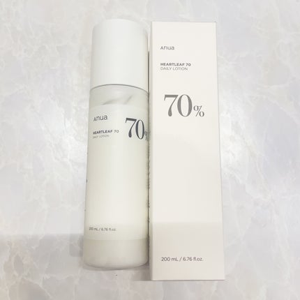 ドクダミ70デイリーリリーフローション/Anua/乳液を使ったクチコミ(1枚目)