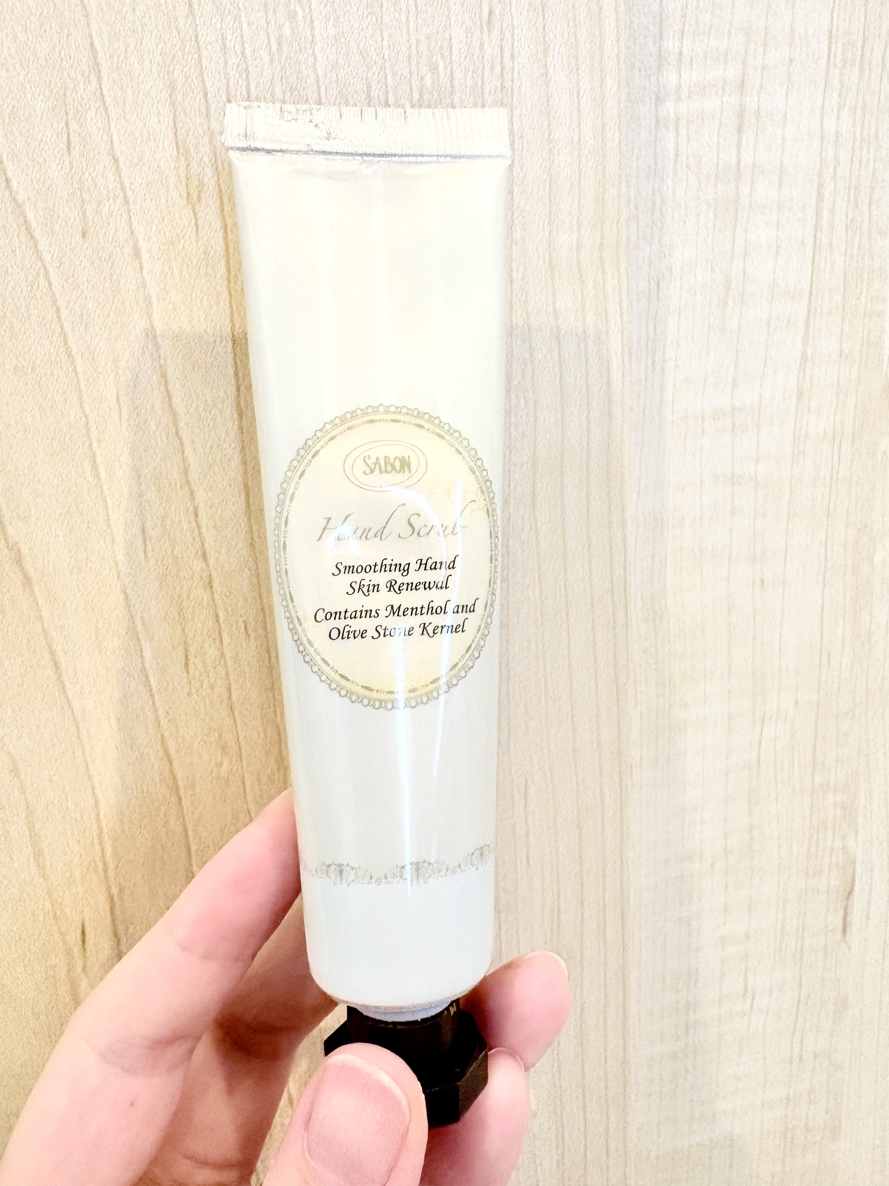 ハンドスクラブ/SABON/ハンドクリームを使ったクチコミ（1枚目）