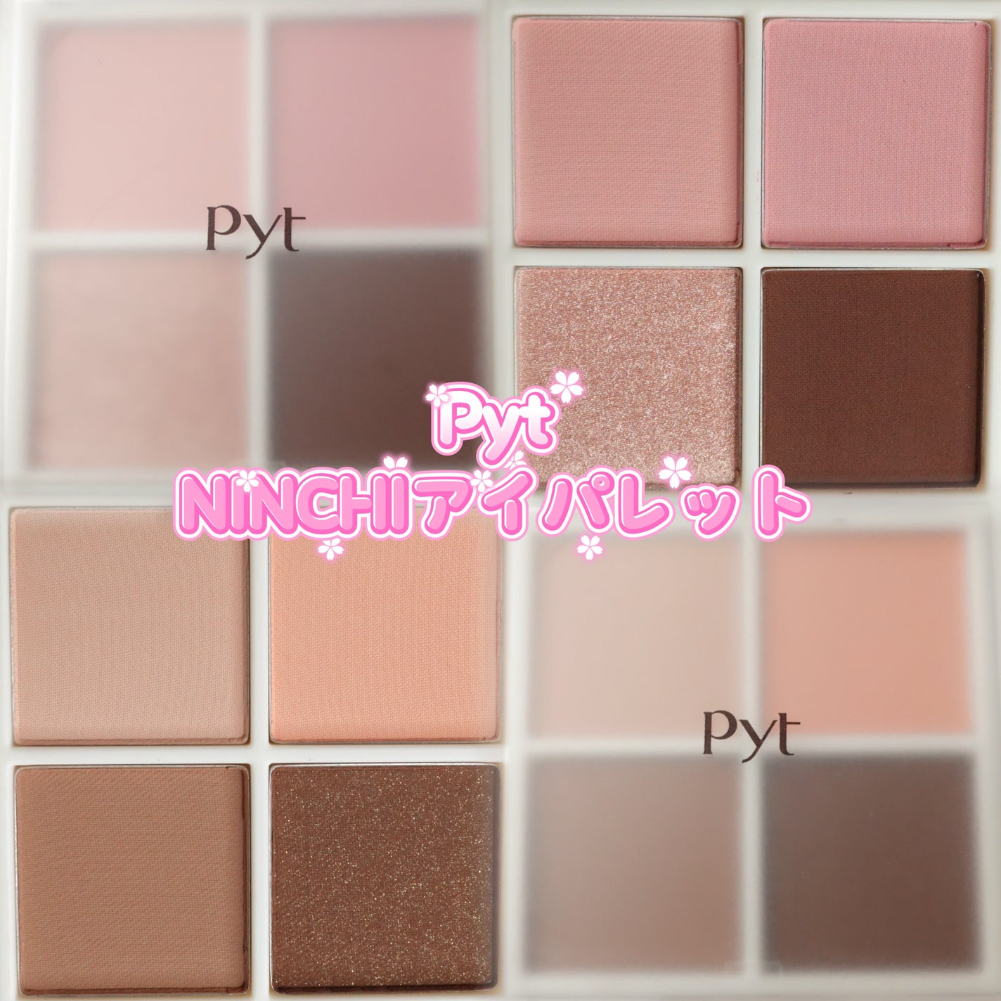 NINCHI EYEPALETTE/Pyt/アイシャドウパレットを使ったクチコミ(1枚目)
