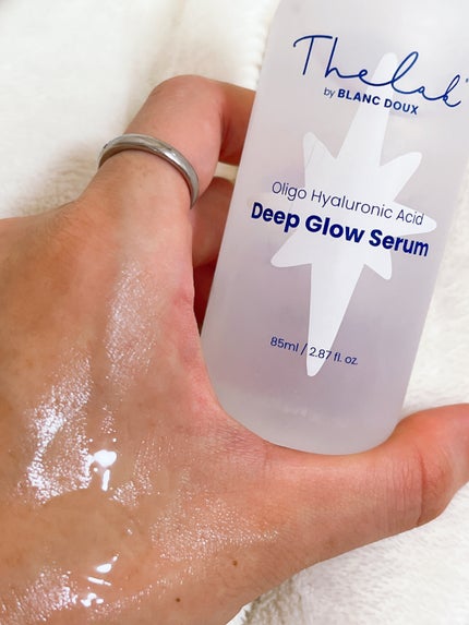 水分ディープグローセラム/THE LAB by blanc doux(ザラボバイブランドゥ)/ブースター・導入液を使ったクチコミ(3枚目)