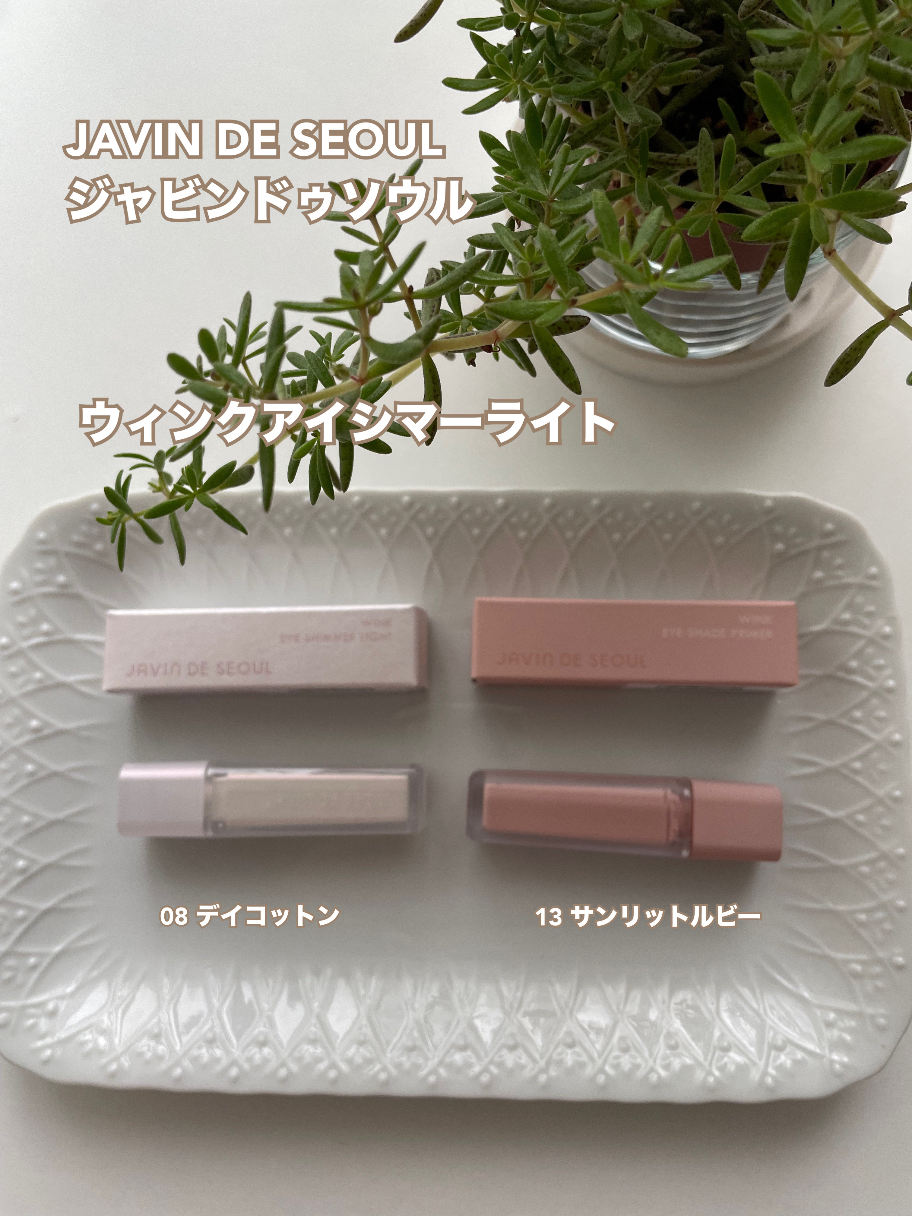 ウィンク アイ シマー ライト/Javin De Seoul/リキッドアイシャドウを使ったクチコミ（1枚目）