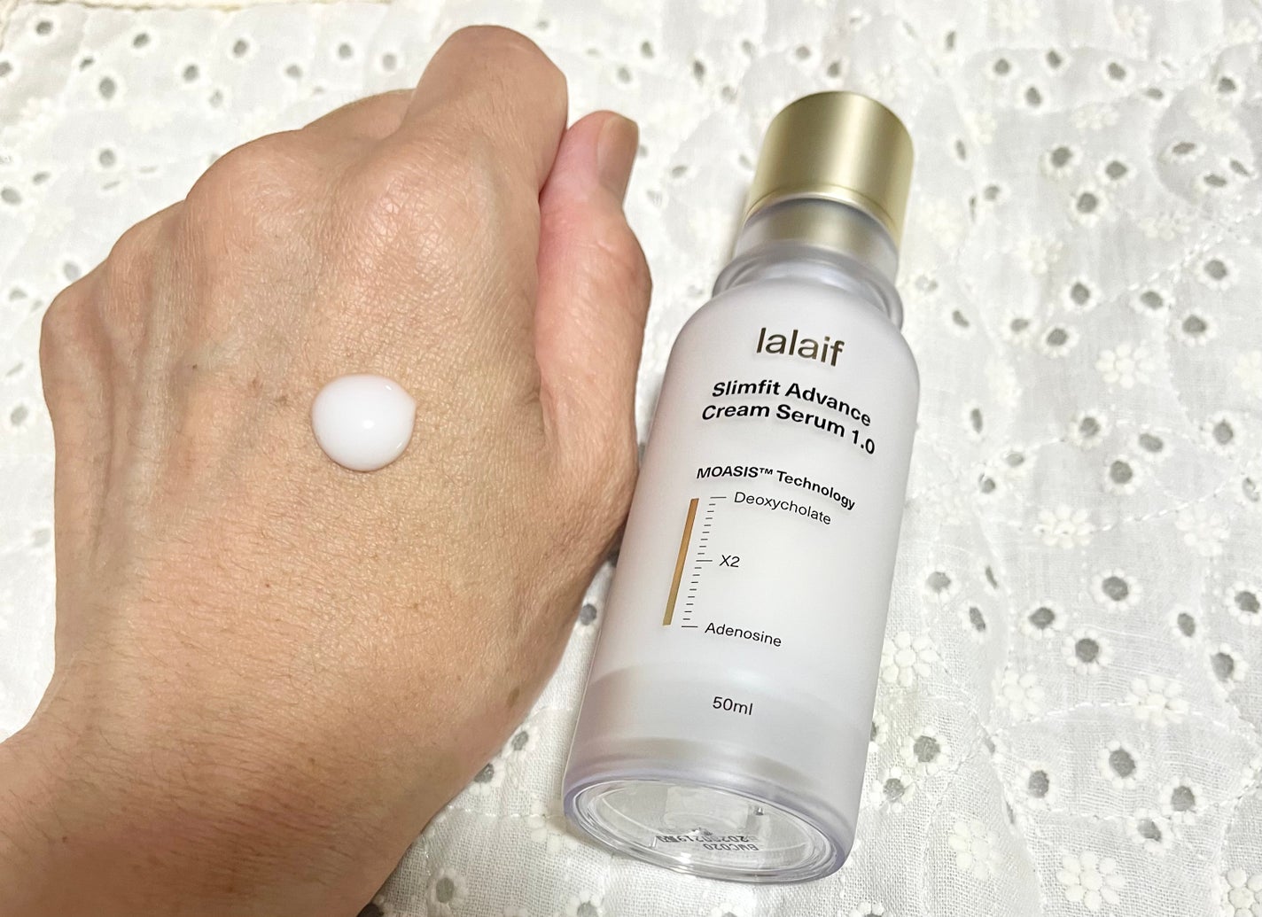 スリムフィット アドバンスダブルセラムセット/lalaif/美容液を使ったクチコミ(3枚目)