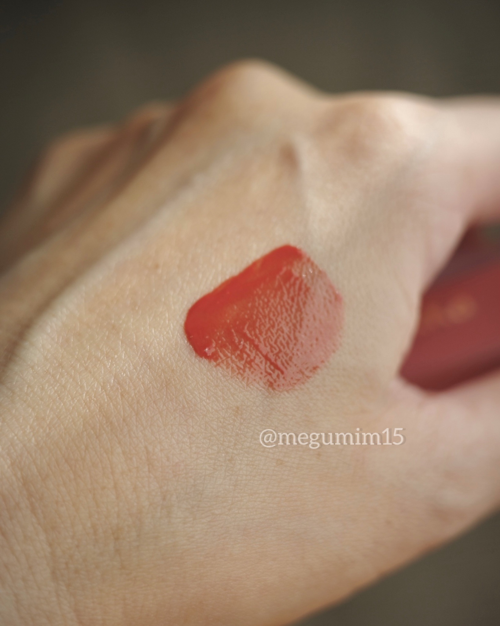 フルーティーグラムティント/Laka/リップティントを使ったクチコミ（2枚目）