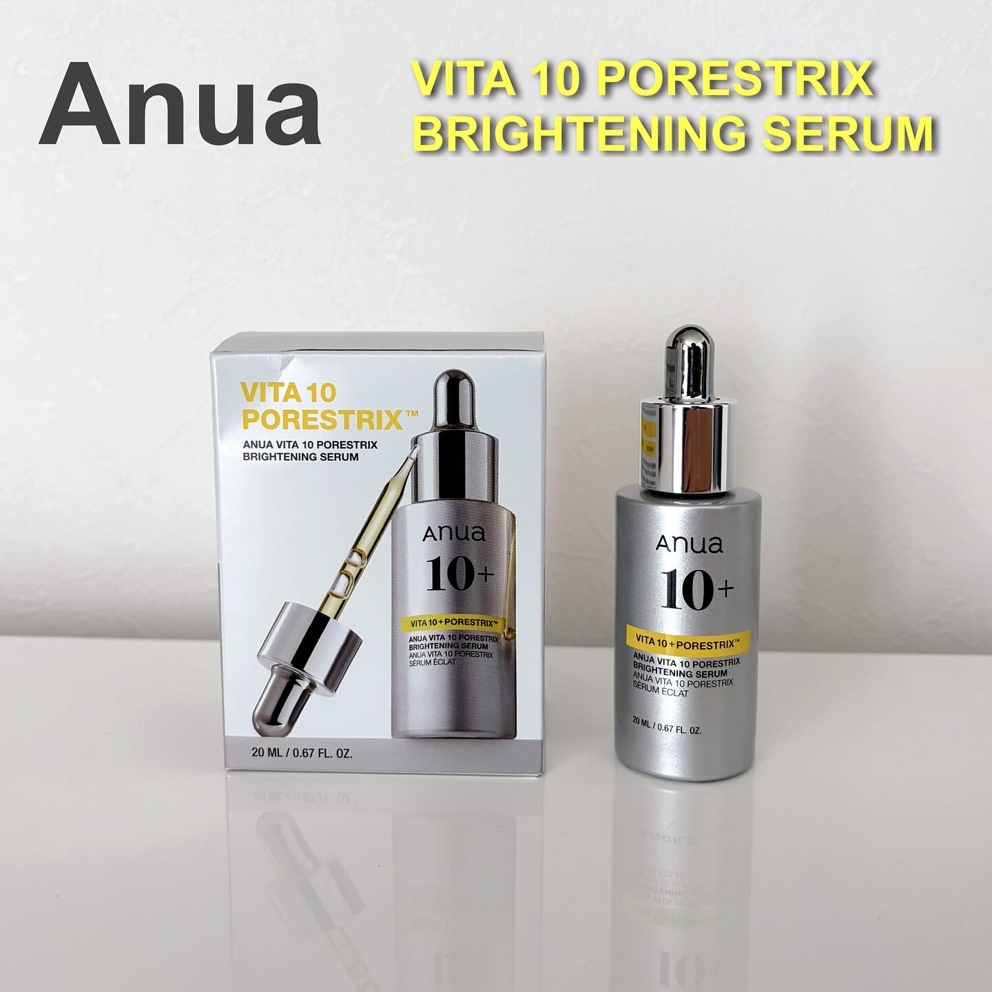 ビタミン10 ポアストリックスセラム/Anua/美容液を使ったクチコミ（1枚目）