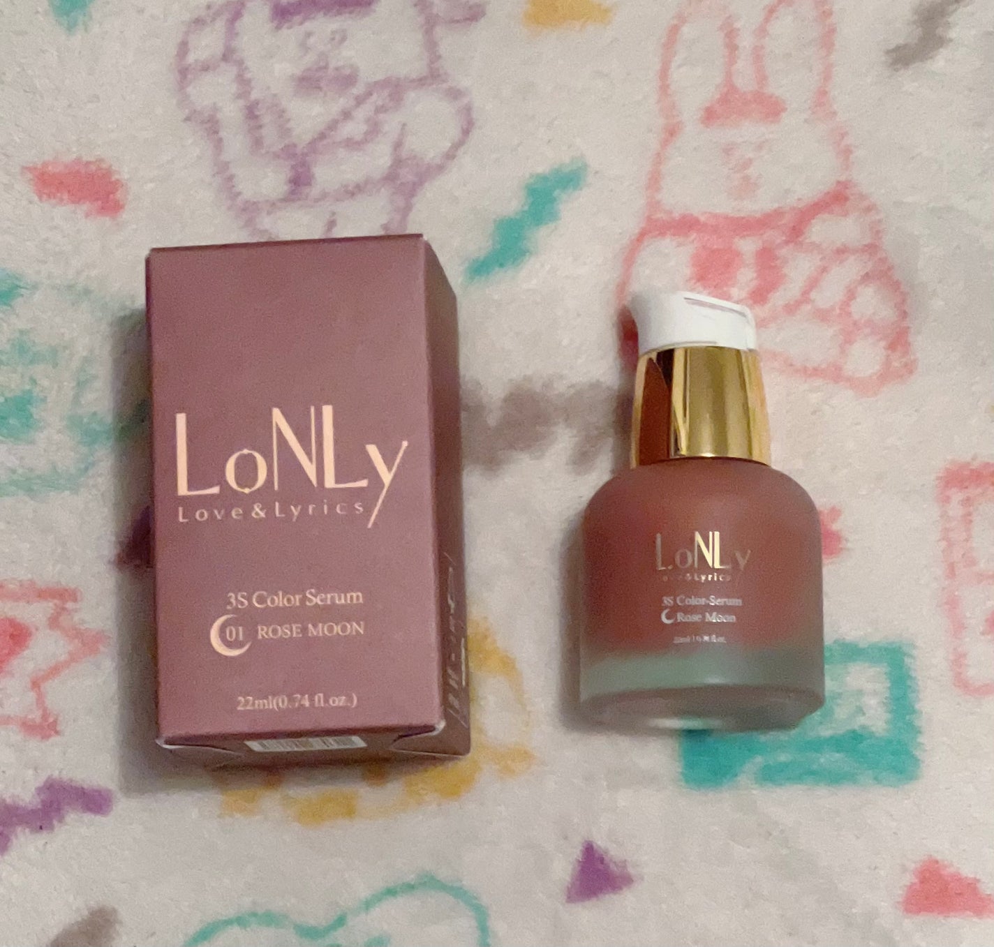 3S カラーセラム/LoNLy /リキッドチークを使ったクチコミ(1枚目)