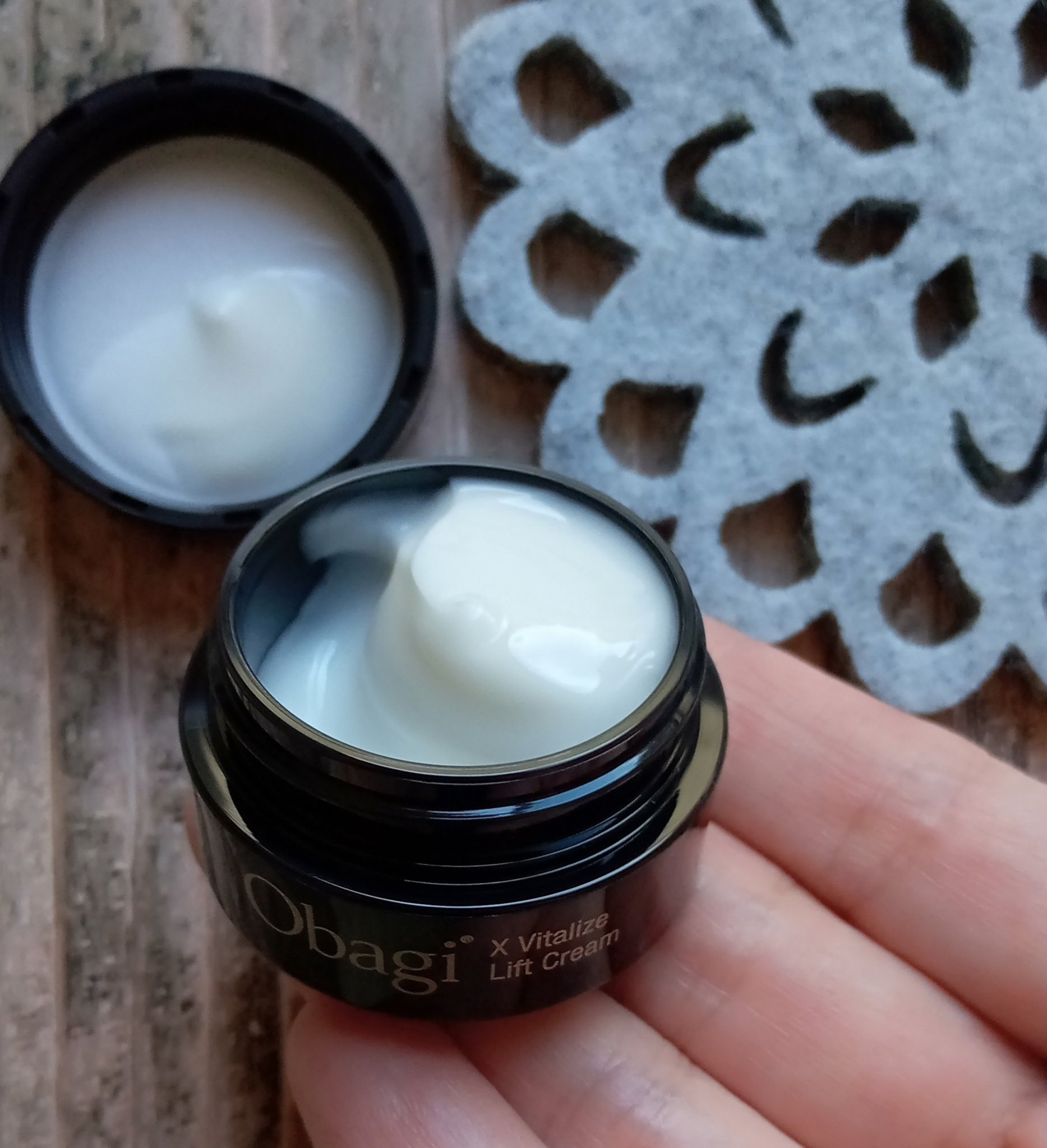 オバジXバイタライズリフトクリーム/オバジ/フェイスクリームを使ったクチコミ（2枚目）