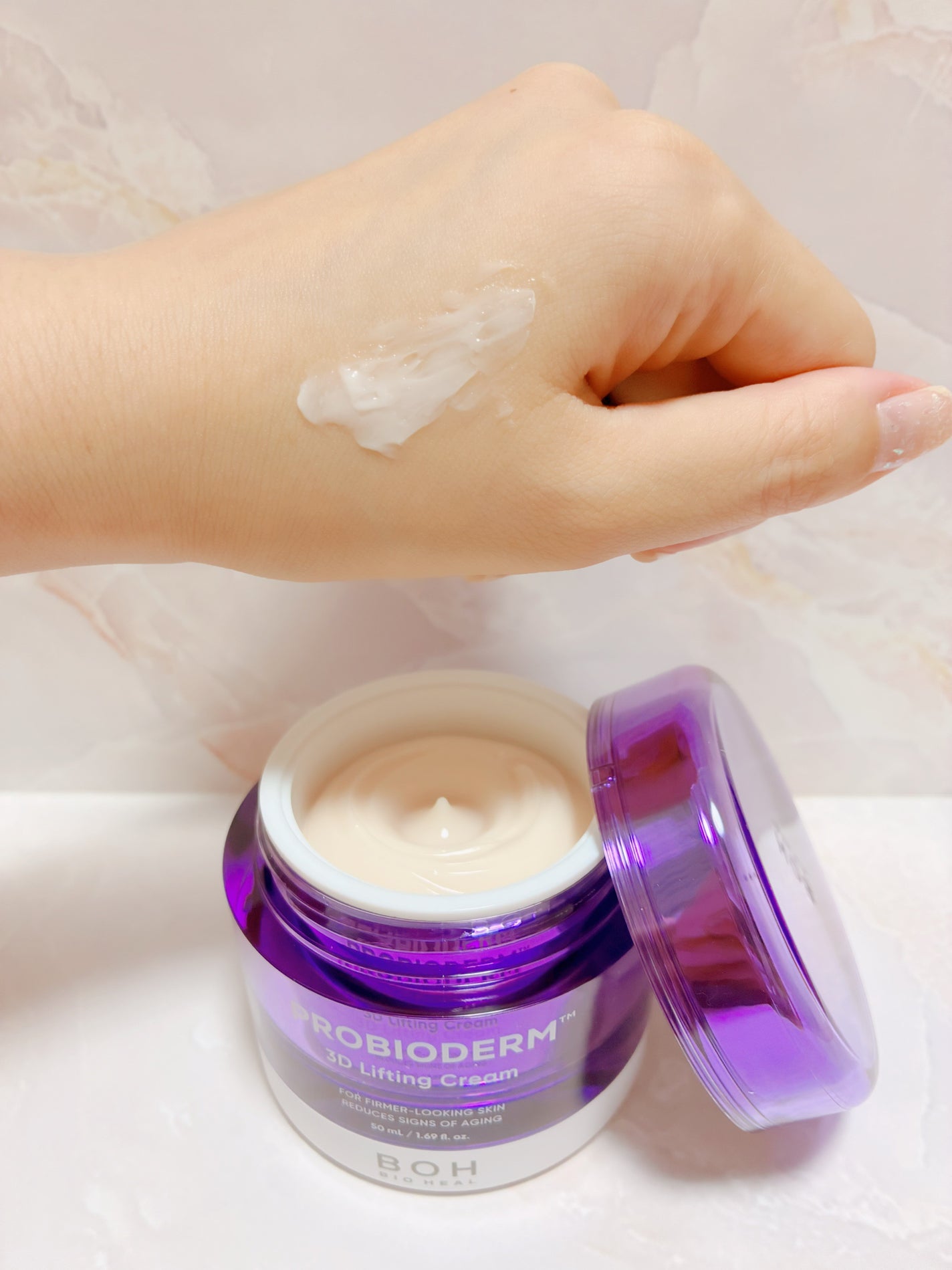 バイオヒールボ プロバイオダーム 3Dリフティングクリーム/BIOHEAL BOH/フェイスクリームを使ったクチコミ(3枚目)