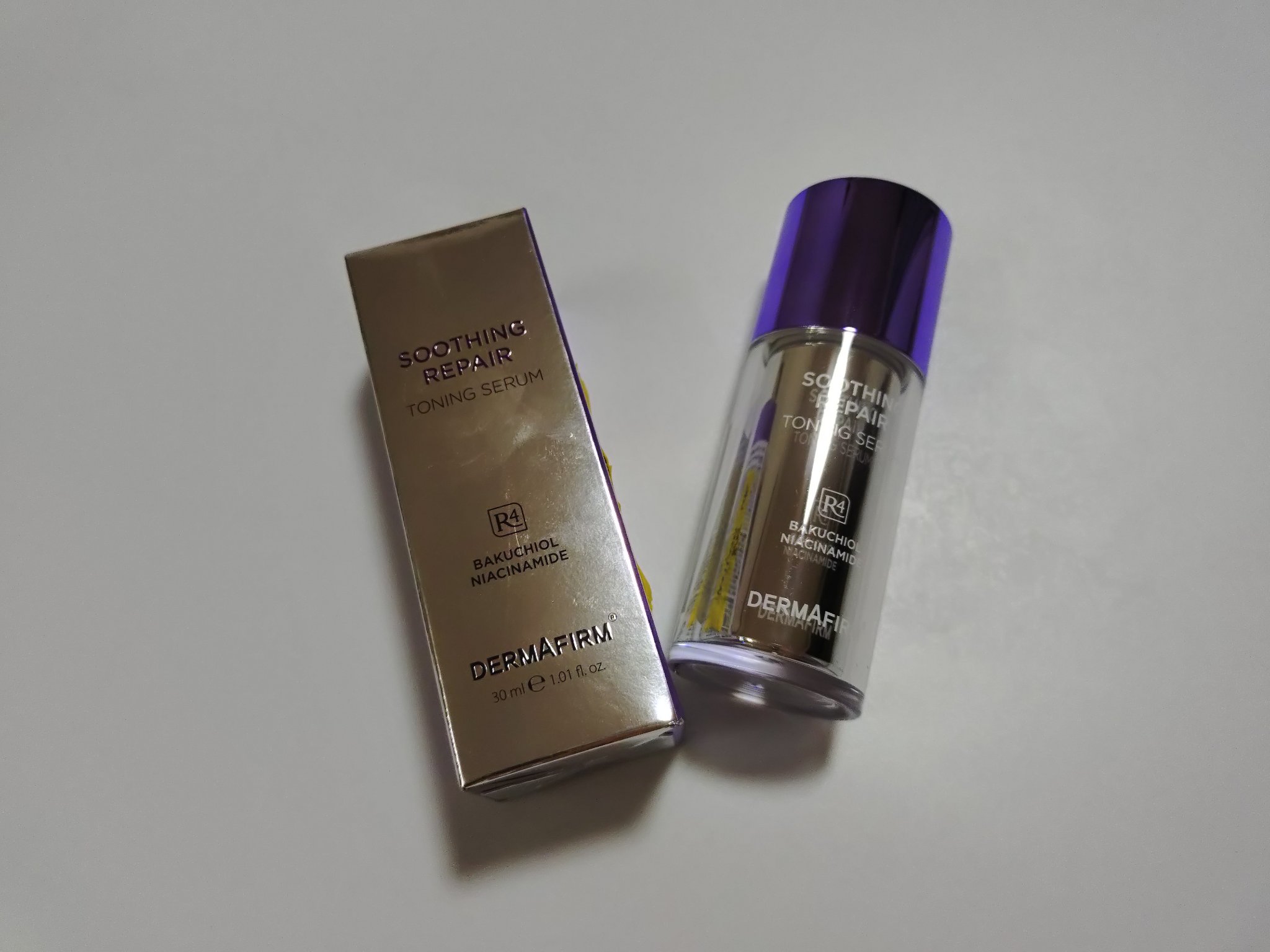 SOOTHING REPAIR TONING SERUM R4/ダーマファーム/美容液を使ったクチコミ（1枚目）