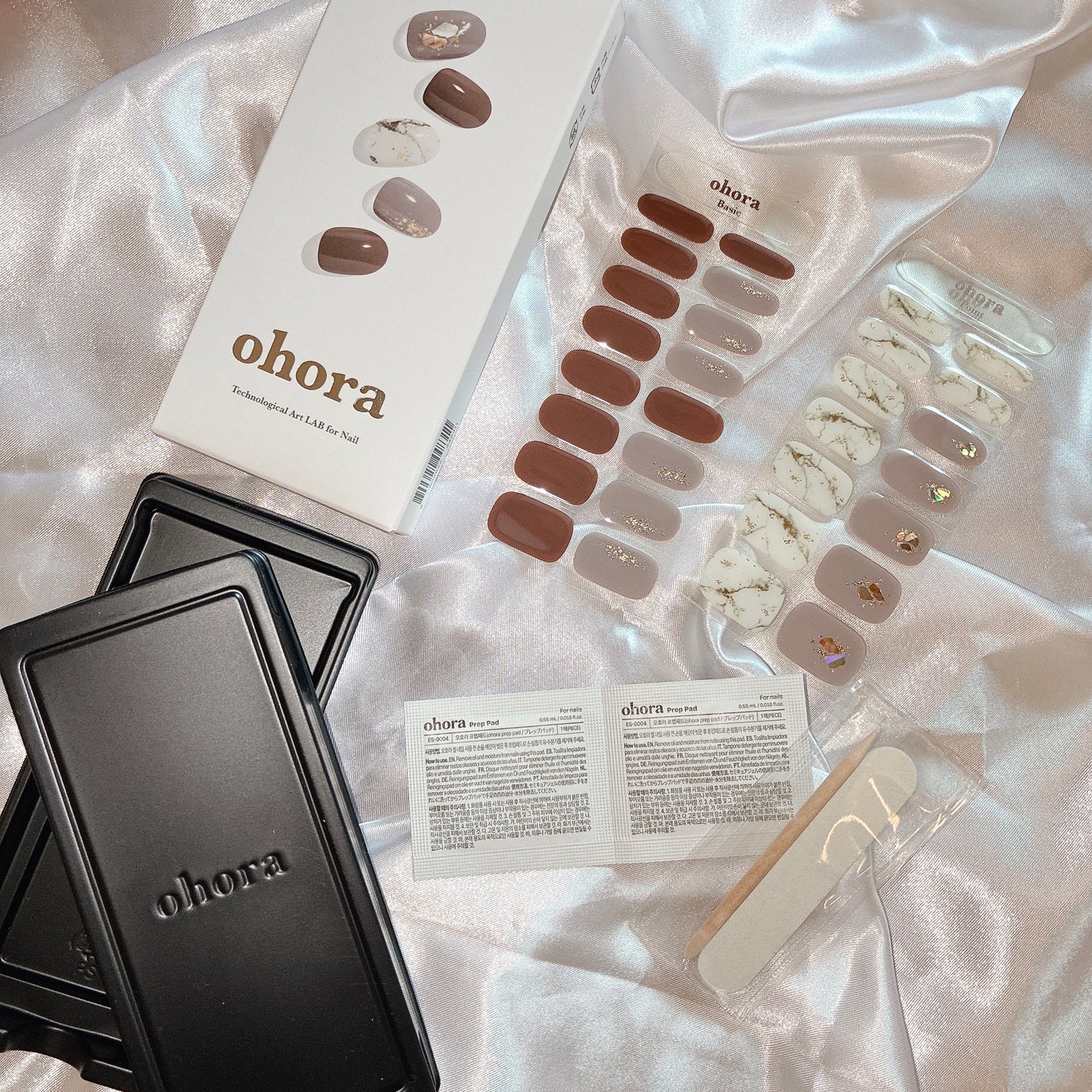 セミキュアジェルネイル(ハンド)/ohora/ネイルシールを使ったクチコミ(6枚目)
