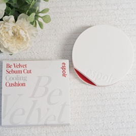 ビーベルベット セバムカットクッション/espoir/プレストパウダーを使ったクチコミ（2枚目）