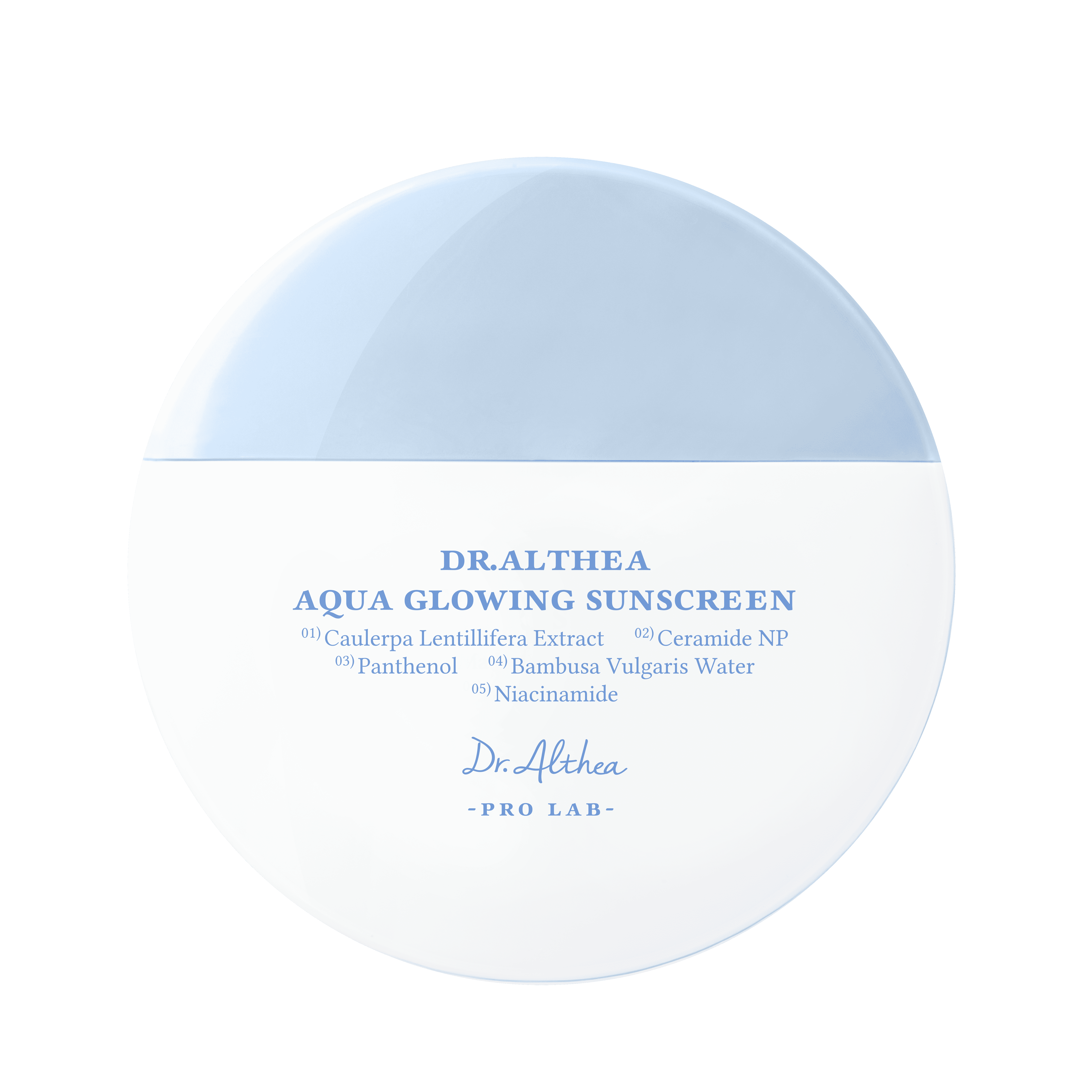 AQUA GLOWING SUNSCREEN / Dr.Althea