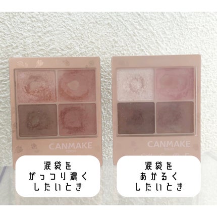 シルキースフレアイズ(マットタイプ)/キャンメイク/アイシャドウパレットを使ったクチコミ(3枚目)