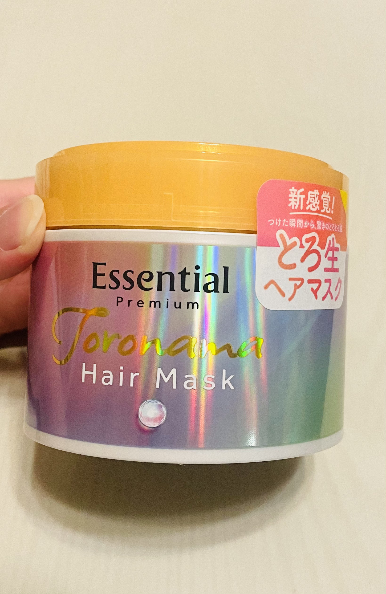 エッセンシャルプレミアム とろ生ヘアマスク/エッセンシャル/ヘアマスク・ヘアパックを使ったクチコミ（1枚目）