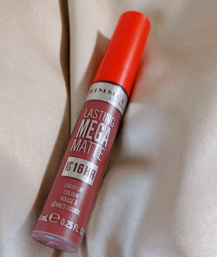 ラスティング メガ マット リキッド リップカラー/リンメル ロンドン/口紅を使ったクチコミ(1枚目)