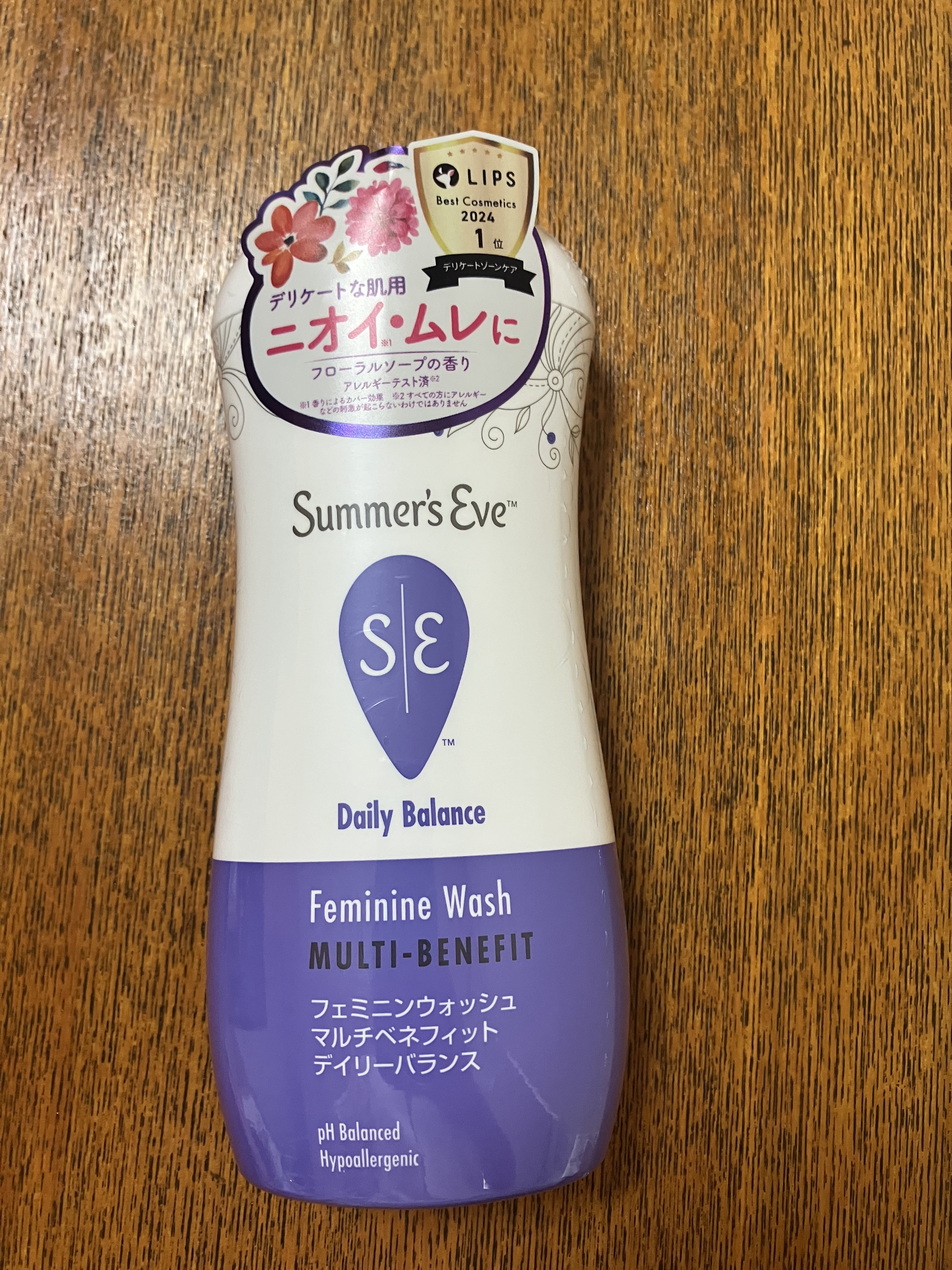 フェミニンウォッシュ マルチベネフィット デイリーバランス/Summer's Eve(サマーズイブ)/デリケートゾーンケアを使ったクチコミ（1枚目）