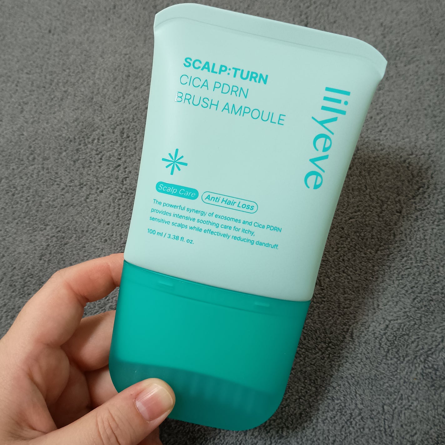 スカルプターンヘアアンプル/リリーイブ/頭皮ローションを使ったクチコミ(4枚目)