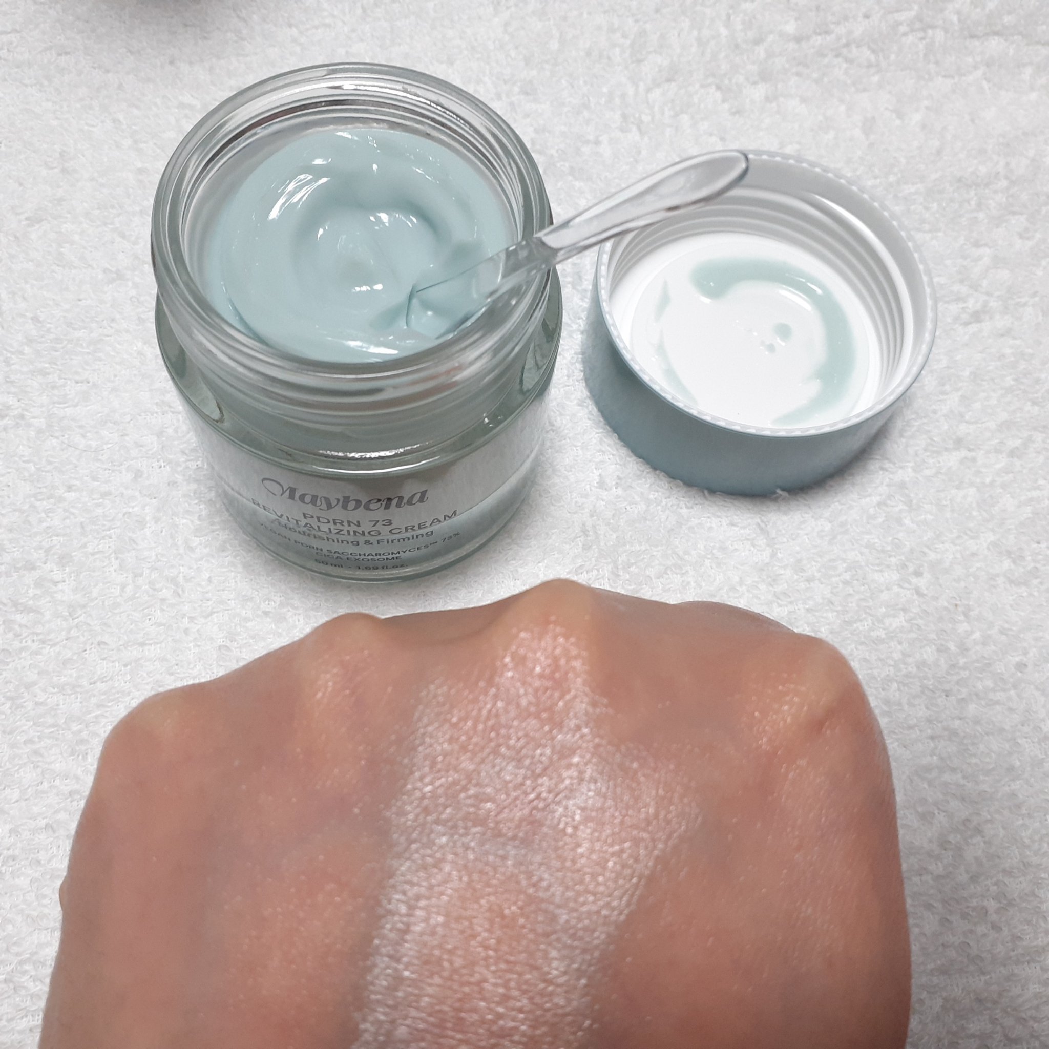 PDRN リバイタライジングクリーム/MAYBENA/フェイスクリームを使ったクチコミ（1枚目）