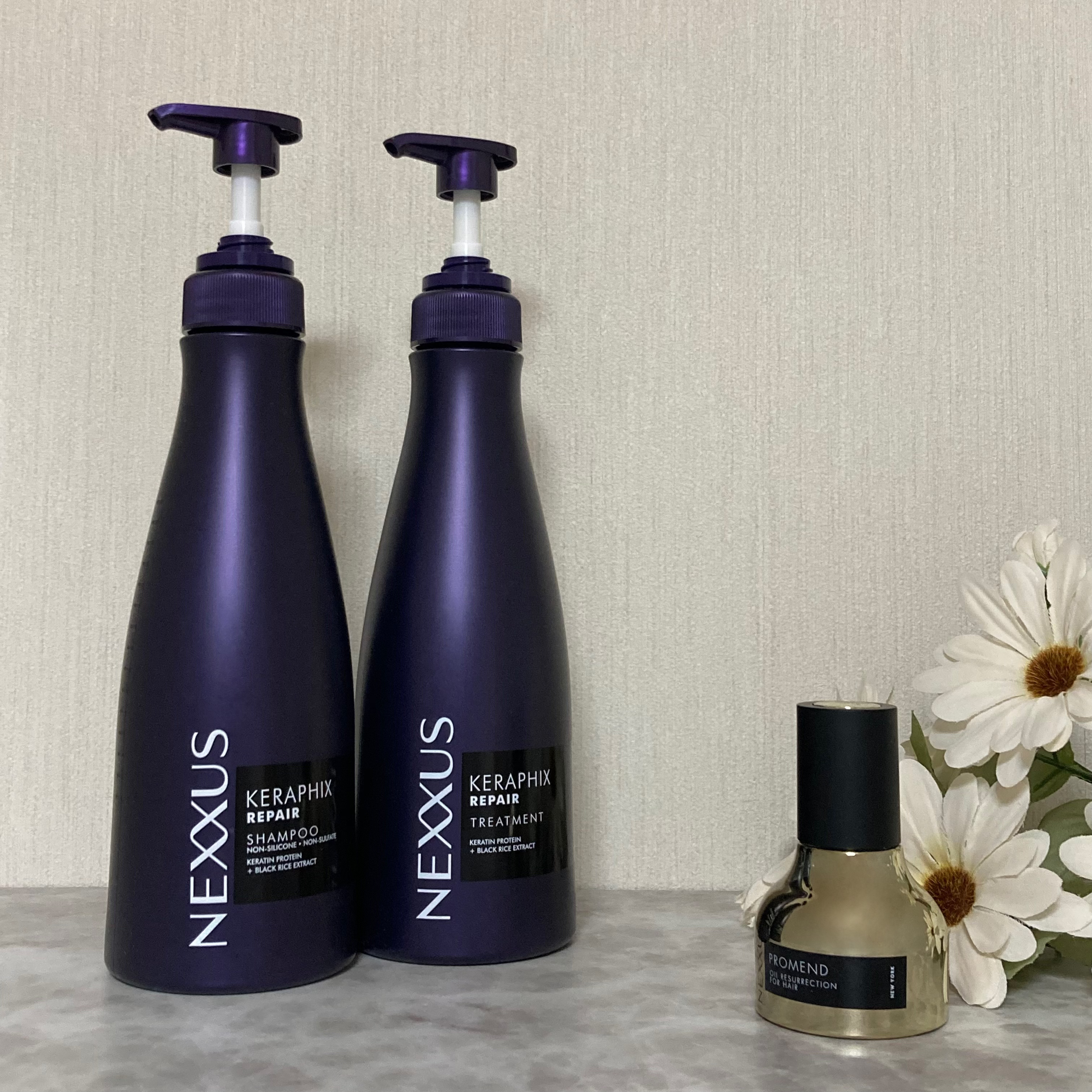 ネクサス プロメンド オイルリザレクション ヘアオイル/NEXXUS(ネクサス)/ヘアオイルを使ったクチコミ（1枚目）