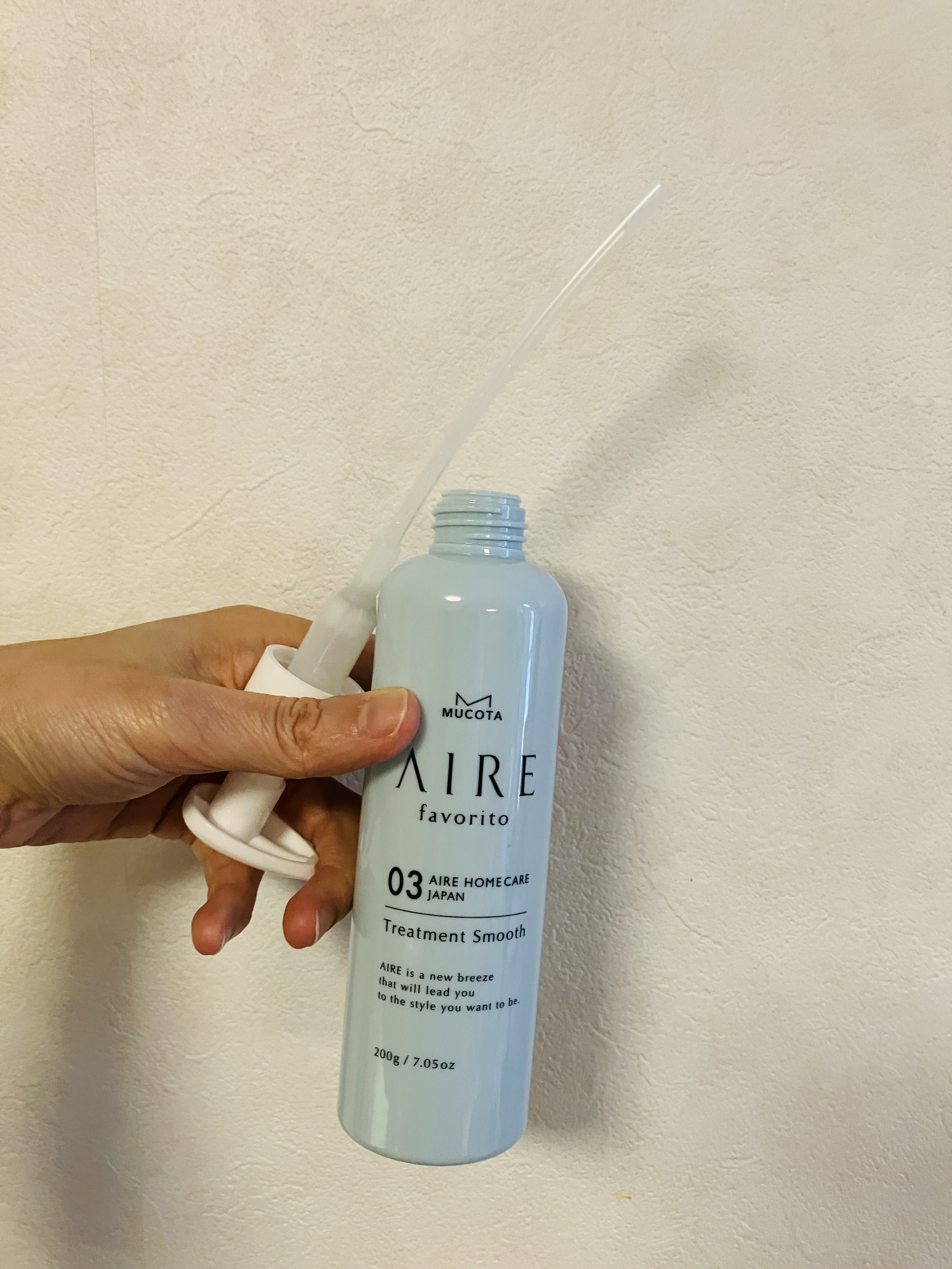 MUCOTA(ムコタ) AIRE favorito 03トリートメント　Sのクチコミ「頂きもんだけど正直に話すよ！
#使い切りコスメ ✨
AIRE favorito（アイレ ファブ.....」（2枚目）