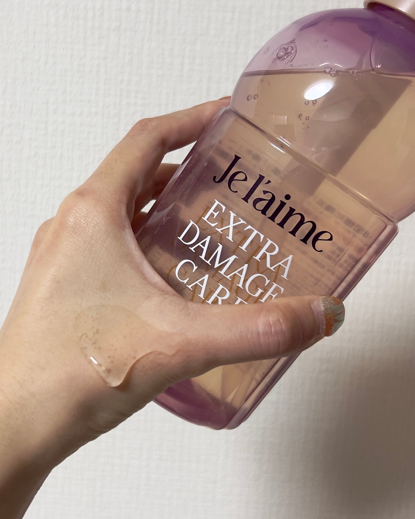 ジュレーム レイヤード シャンプー/ヘアトリートメント (エクストラダメージケア)/Je l'aime/市販シャンプーを使ったクチコミ(2枚目)