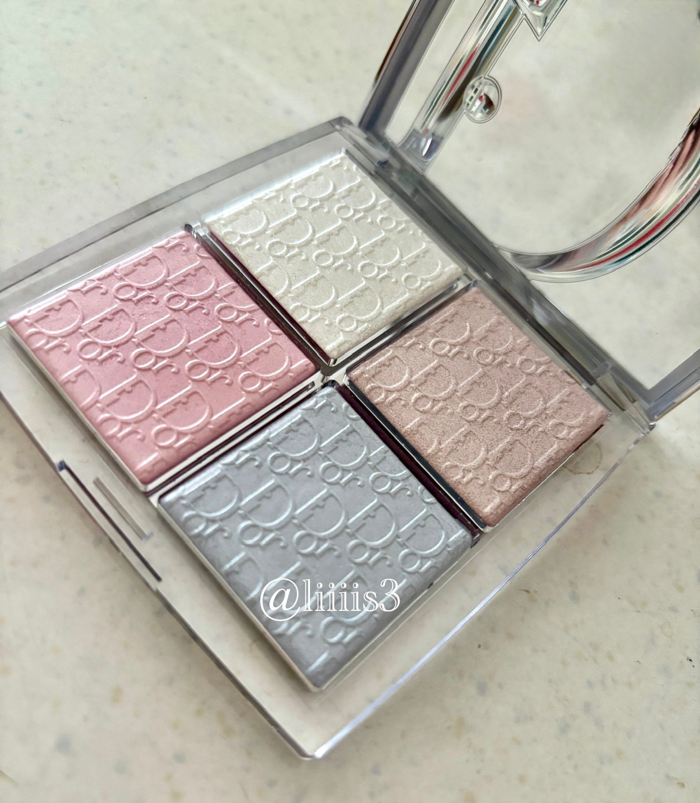 バックステージ グロウ マキシマイザー パレット/Dior/ハイライトを使ったクチコミ(1枚目)