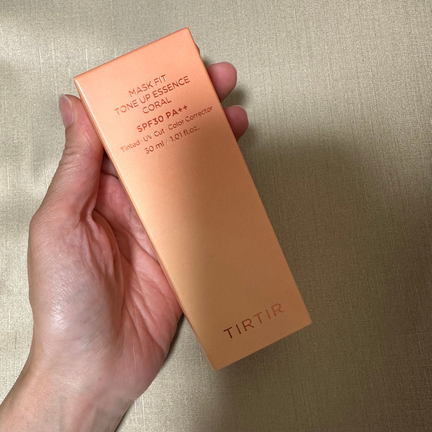 マスクフィットトーンアップエッセンス/TIRTIR(ティルティル)/化粧下地を使ったクチコミ(1枚目)