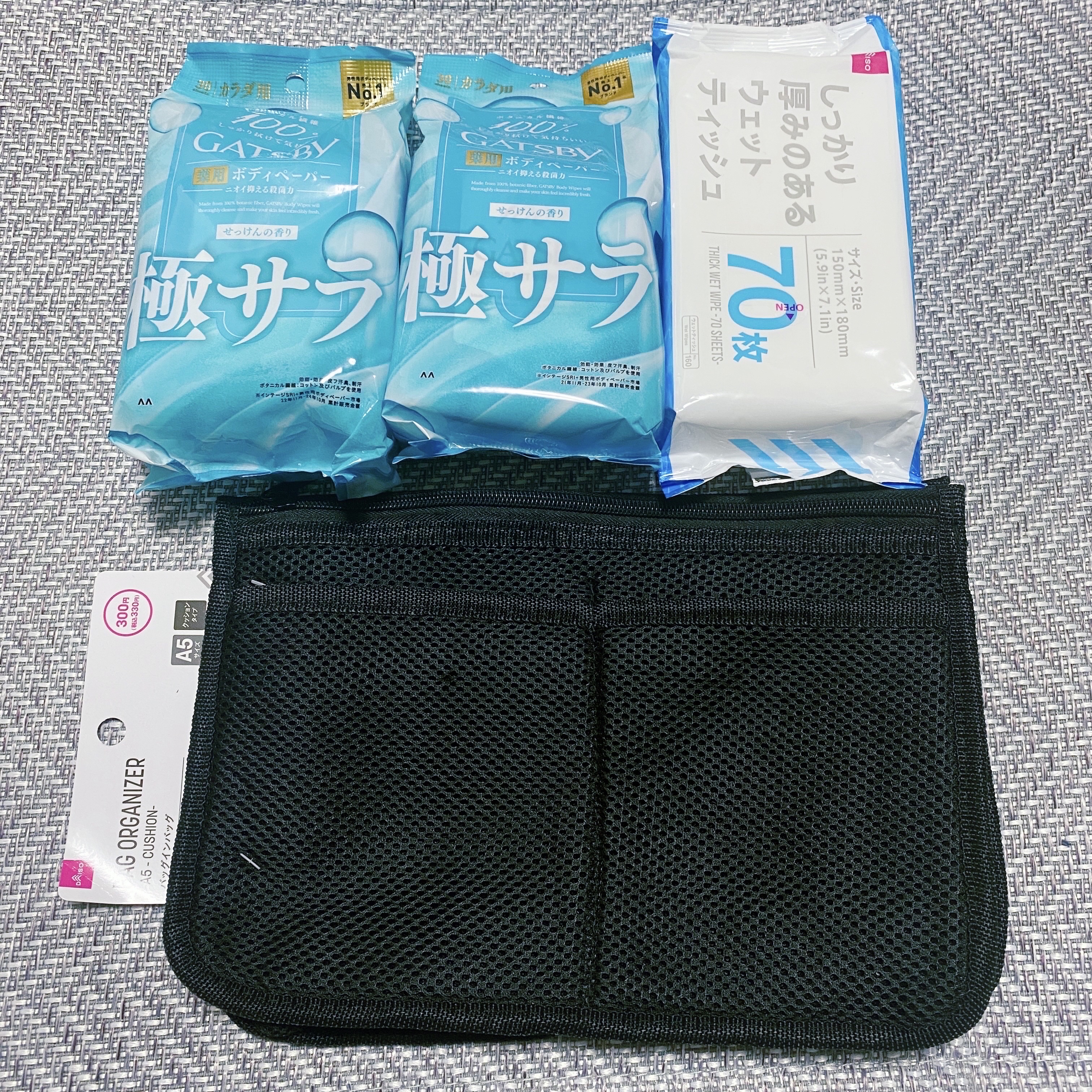 しっかり厚みのあるウェットティッシュ (70枚)/DAISO/ティッシュを使ったクチコミ（3枚目）