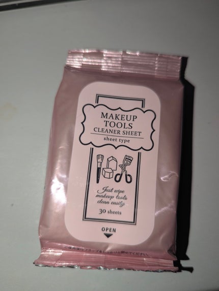 メイクツールクリーナーシート/コージー/その他化粧小物を使ったクチコミ(3枚目)