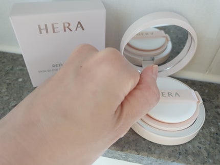 リフレクション スキン グロウ クッション ファンデーション/HERA/クッションファンデーションを使ったクチコミ(3枚目)