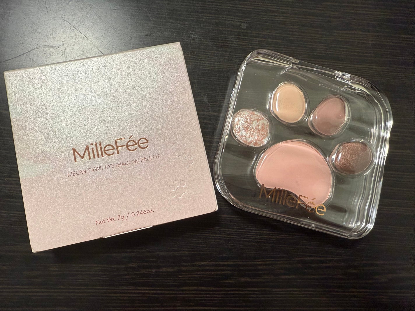 ミャオパウズアイシャドウパレット/MilleFée/アイシャドウパレットを使ったクチコミ(1枚目)