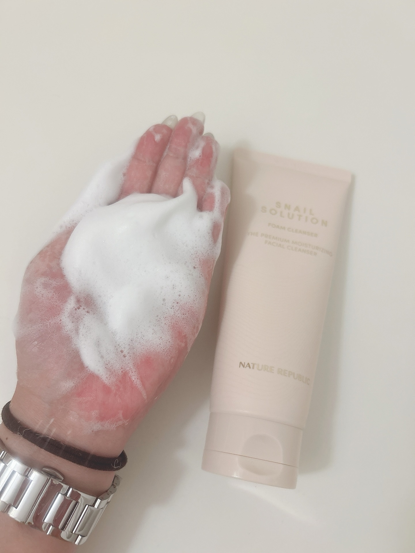 スネイルソリューションクリーム/ネイチャーリパブリック/フェイスクリームを使ったクチコミ（3枚目）