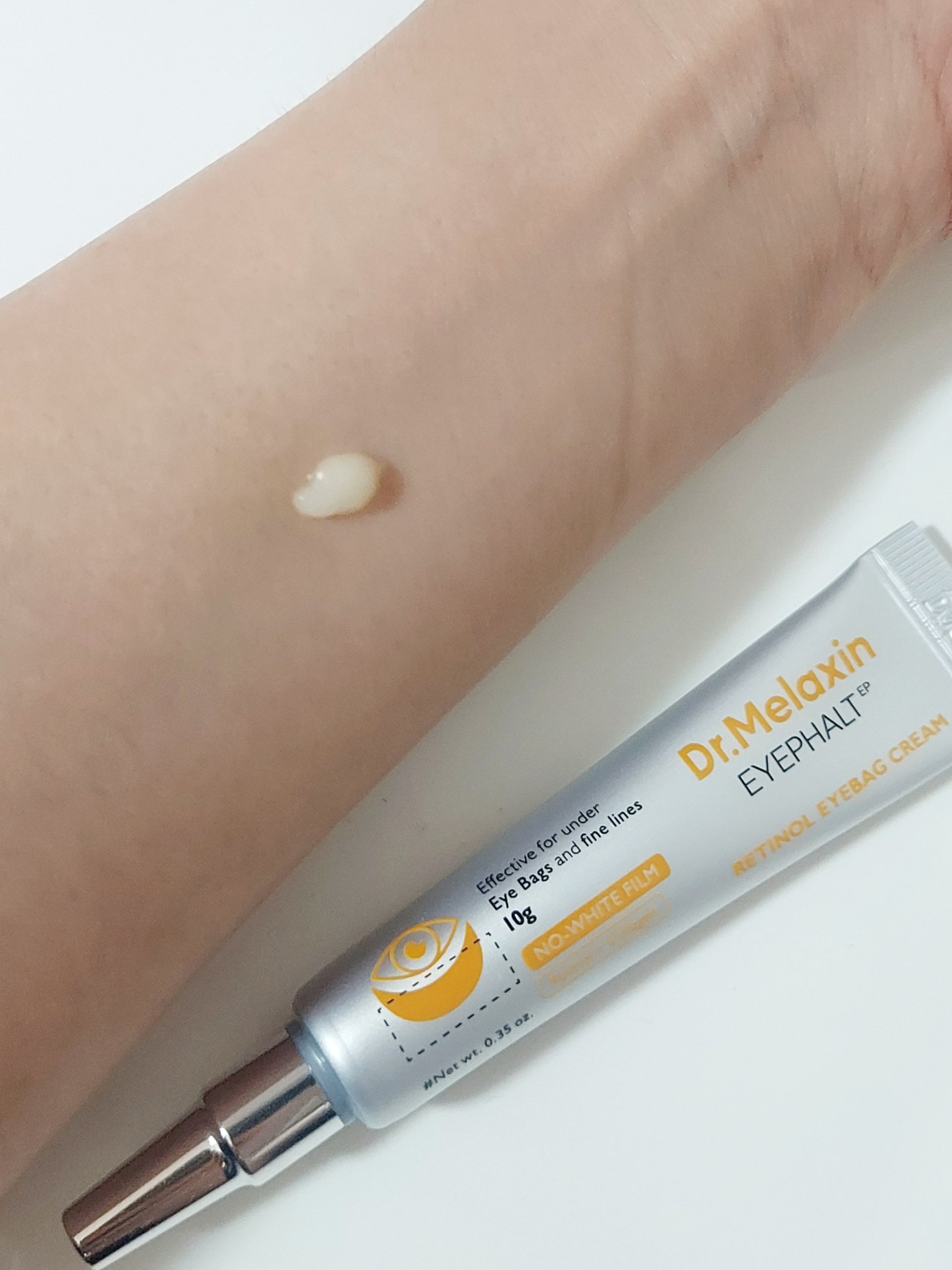 レチノールアイファルトアイバッククリーム/Dr.Melaxin/アイケア・アイクリームを使ったクチコミ（3枚目）