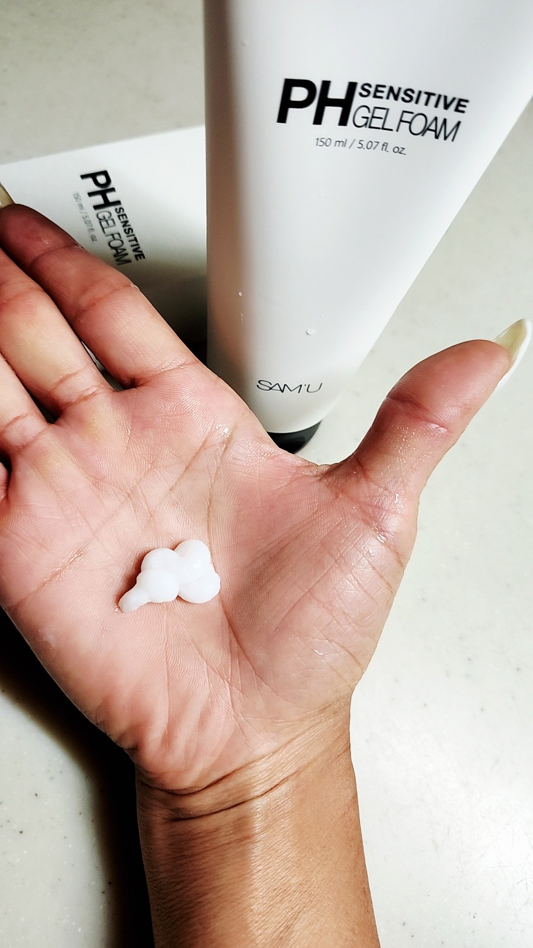 PHセンシティブジェルフォーム/SAM'U/その他洗顔料を使ったクチコミ（2枚目）